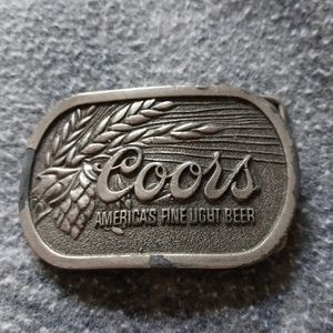 Coors Beer Belt Buckle